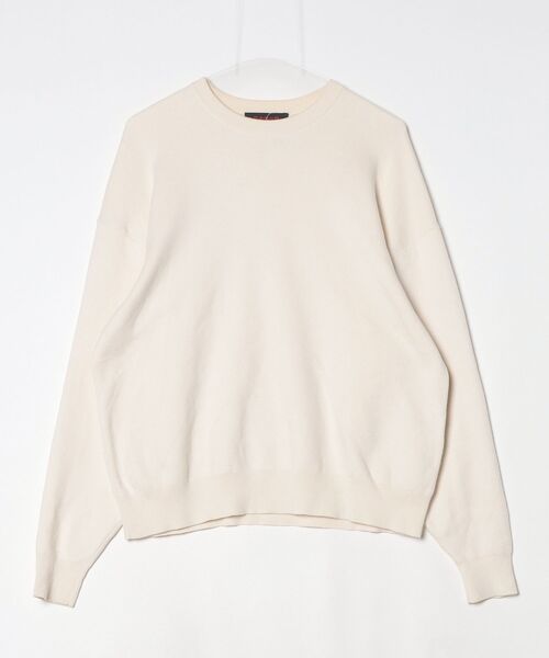 CABAN ホワイト クルーネックセーター　mサイズ　キャバン　ユニセックス CABaN（キャバン） 長袖ニット M ホワイト メンズ : ZOZOTOWN Yahoo!店