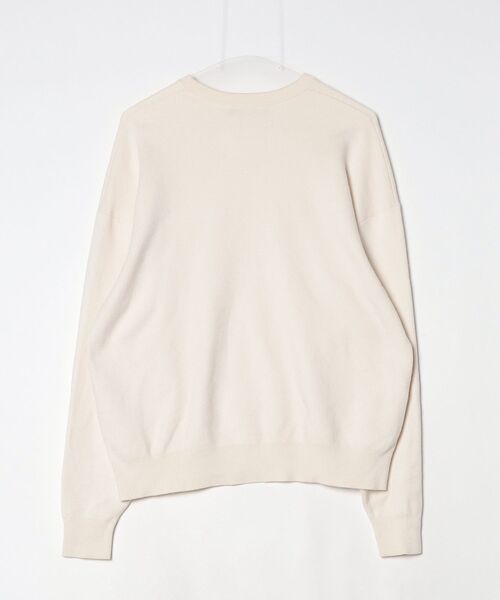 「CABaN」 長袖ニット M ホワイト メンズ_画像2