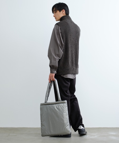 「SINSS」 長袖シャツ SMALL ホワイト メンズ_画像5