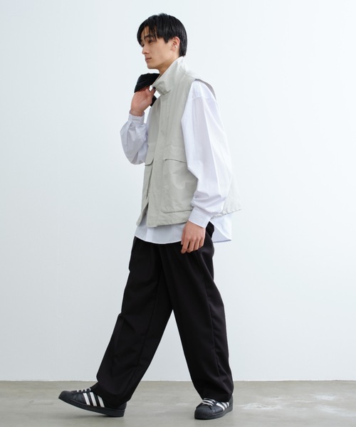 「SINSS」 長袖シャツ SMALL ホワイト メンズ_画像6