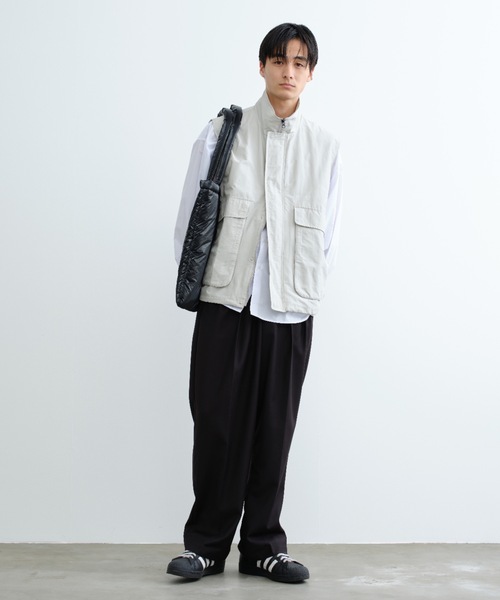 「SINSS」 長袖シャツ SMALL ホワイト メンズ_画像8