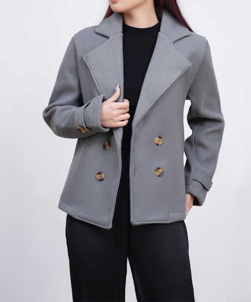 miniministore（ミニミニストア） ピーコート pコート ウールタッチ