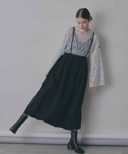 「VIOLETTA」 スカート M ブルー レディース_画像3