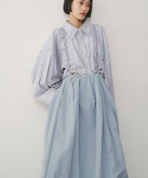 「VIOLETTA」 スカート M ブルー レディース_画像4