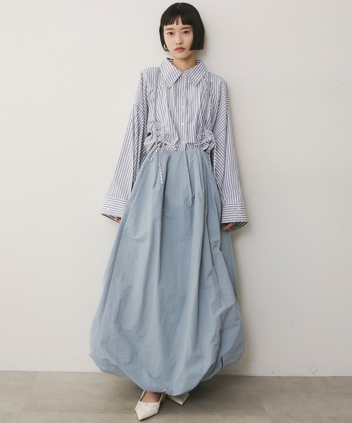 「VIOLETTA」 スカート M ブルー レディース_画像7