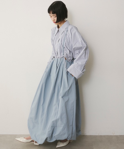 「VIOLETTA」 スカート M ブルー レディース_画像8