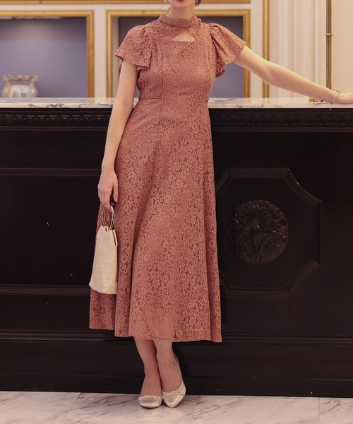 「Dorry Doll」 半袖ワンピース M ピンク レディース_画像2