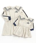 ワンピース 「リンク」セーラー裏毛ワンピ_ジュ...の詳細画像4