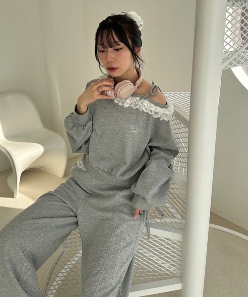 continuer de NICE CLAUP トレーナー スウェット 「セットアップ対応