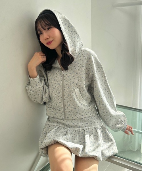 continuer de NICE CLAUP パーカー 「2026SS」レース使いZIPUPパーカー