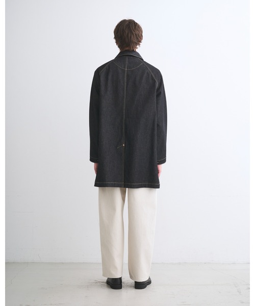 ステンカラーコート コート WORK COAT 002D メンズの画像