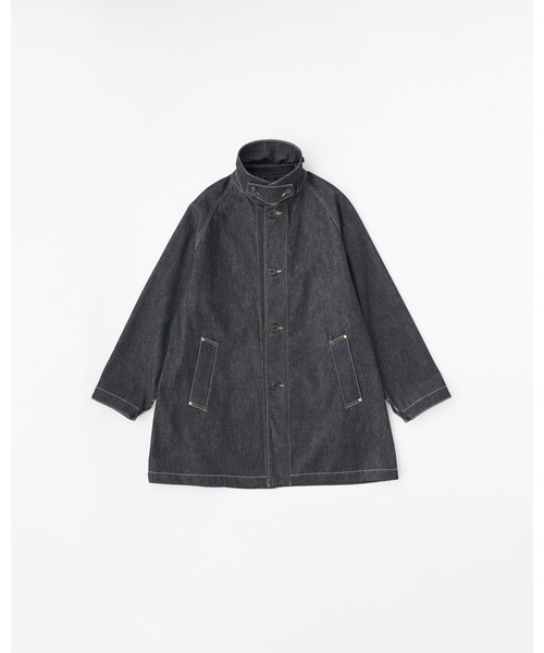 ステンカラーコート コート WORK COAT 002D メンズの画像