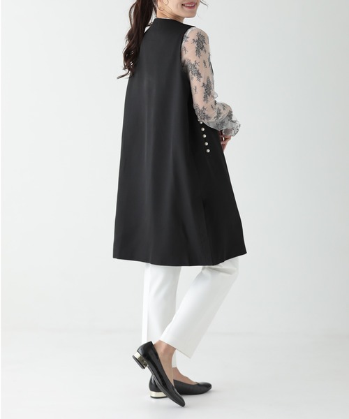 「O.S.K」 ベスト FREE アイボリー レディース_画像9