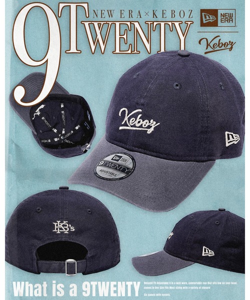KEBOZ（ケボズ） キャップ 帽子 NEW ERA × KEBOZ 9TWENTY メンズ