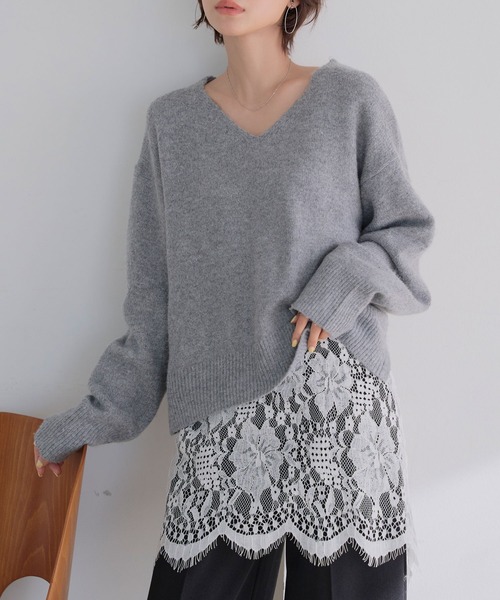 グニフニ♡ハートの国のバラモチーフレースキャミソール サテンレースキャミソール［C7751］ サテンレースキャミソール