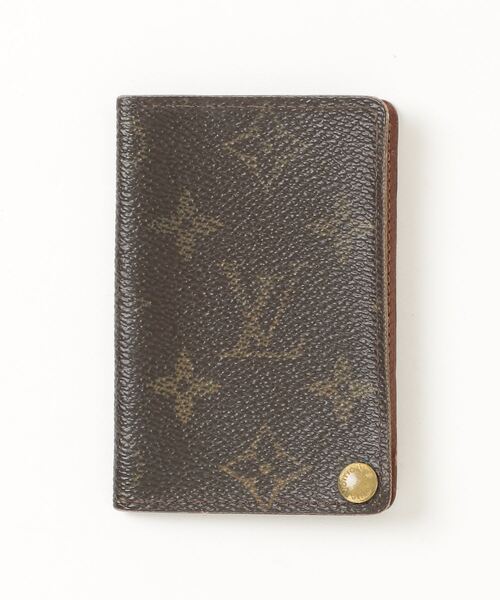 LOUIS VUITTON ダークブラウン カードケース LOUIS VUITTON（ルイ・ヴィトン） カードケース - ブラウン レディース
