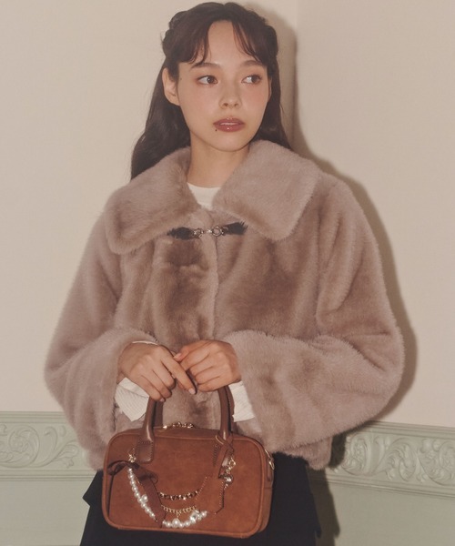 「JILL by JILL STUART」 ジャケット SMALL ピンク レディース_画像2