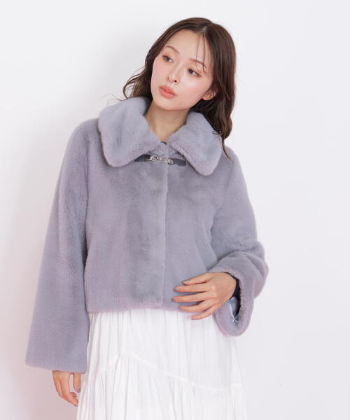 「JILL by JILL STUART」 ジャケット SMALL ピンク レディース_画像6