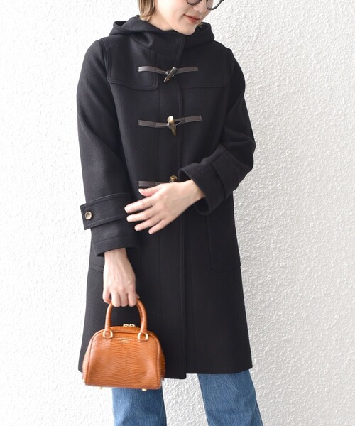 「SHIPS」 ダッフルコート SMALL ブルー レディース_画像5