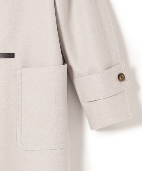 「SHIPS」 ダッフルコート SMALL ブルー レディース_画像10