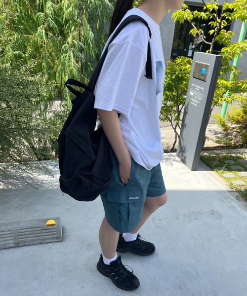 「BROKEN BASE」 カーゴパンツ LARGE チャコールグレー メンズ_画像6