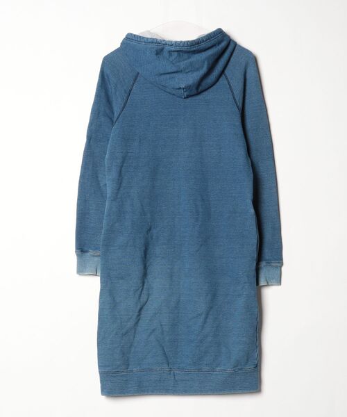 「BLUE BLUE」 プルオーバーパーカー 1 ブルー メンズ_画像2