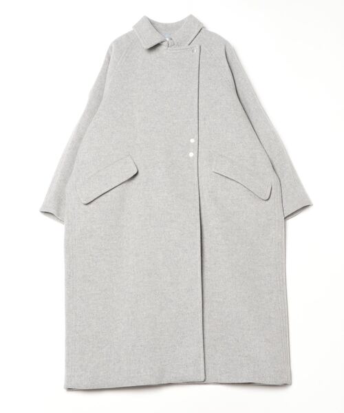 SHIPS any 「SHIPS any」 ステンカラーコート ONE SIZE ライトグレー