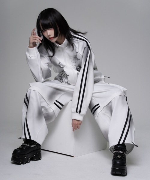 REFLEM（レフレム） ワイドパンツ パンツ 「REFLEM/レフレム」顔料加工