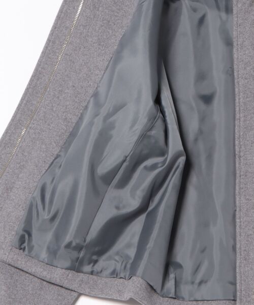 「Honeys」 「GLACIER」ブルゾン S グレイッシュベージュ レディース_画像3