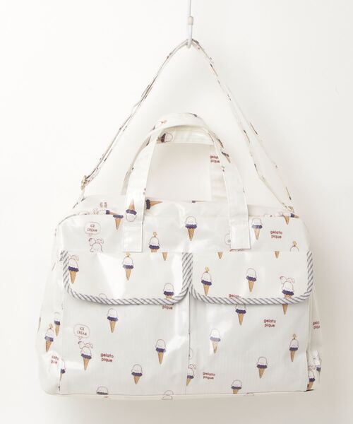 gelato pique（ジェラートピケ） 2WAYバッグ - ホワイト レディース