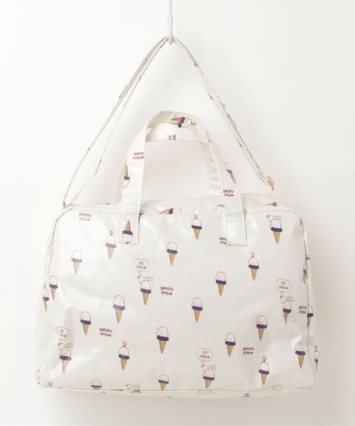 gelato pique（ジェラートピケ） 2WAYバッグ - ホワイト レディース