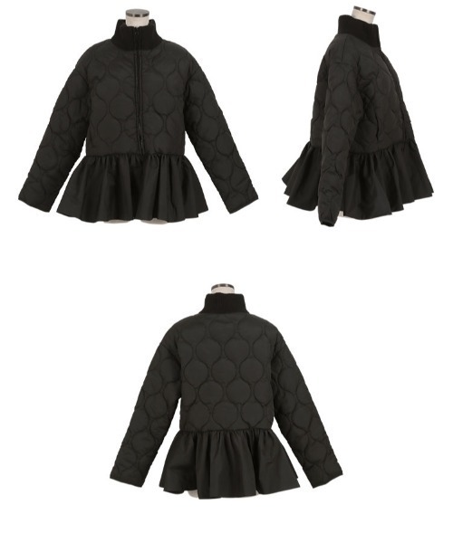 「KOBE LETTUCE」 ブルゾン M ブラック レディース_画像4