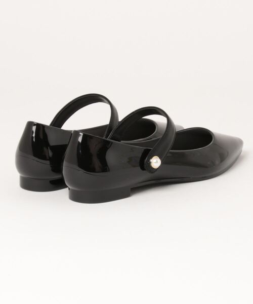 「TEMPERATE」 フラットパンプス 38 ブラック レディース_画像2