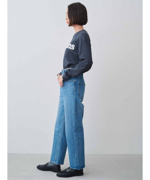 「MEDE19F」 デニムパンツ MEDIUM ライトインディゴブルー レディース_画像5