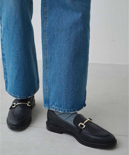 「MEDE19F」 デニムパンツ MEDIUM ライトインディゴブルー レディース_画像9