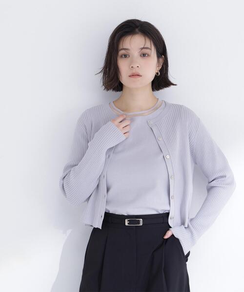 NATURAL BEAUTY BASICアンサンブル NATURAL BEAUTY BASIC（ナチュラルビューティーベーシック） ニット