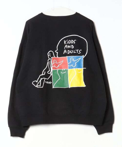 「Mark Gonzales」 スウェットカットソー M ブラック系その他4 メンズ_画像2
