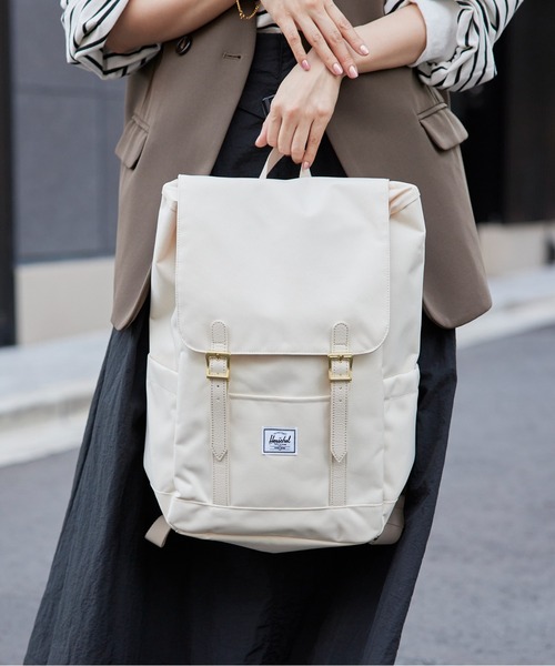 「Herschel Supply」 リュック FREE オフホワイト メンズ_画像7