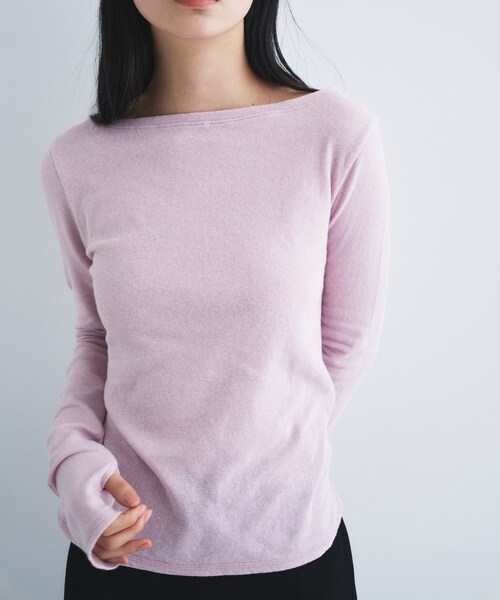 tシャツ backline elastic pullover レディースの画像