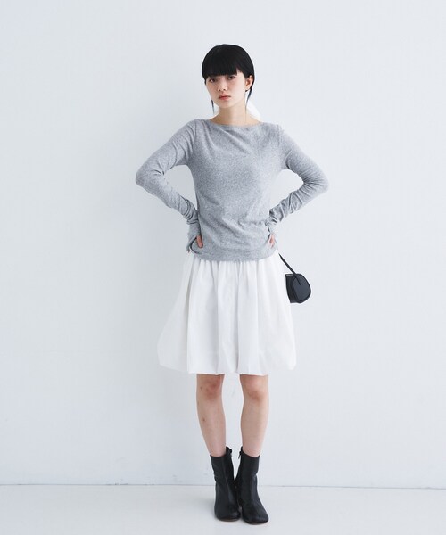 tシャツ backline elastic pullover レディースの画像