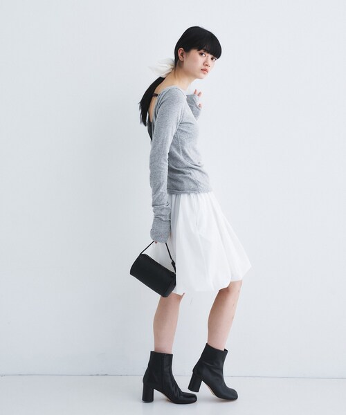 tシャツ backline elastic pullover レディースの画像