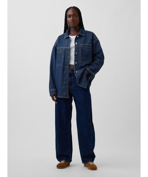 GAP（ギャップ） デニムジャケット gジャン オーバーサイズ デニム