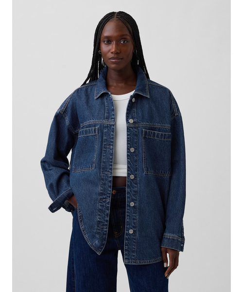 GAP（ギャップ） デニムジャケット gジャン オーバーサイズ デニム 