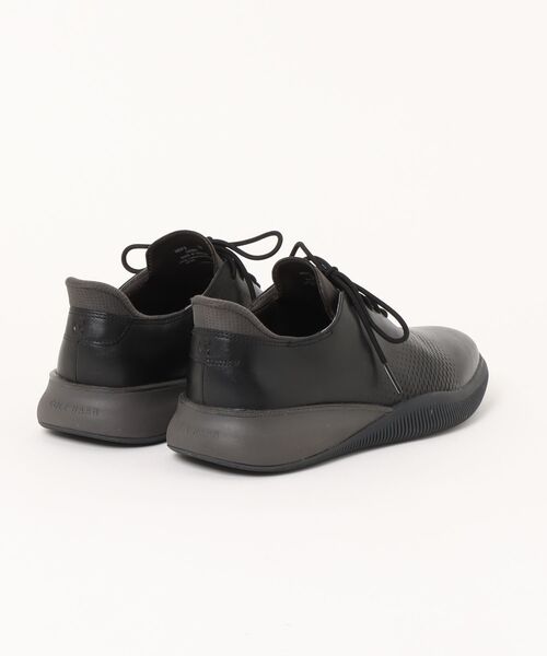 コールハーン　黒のモカシンスタイルシューズ COLE HAAN（コールハーン） デッキシューズ モカシン ゼログランド