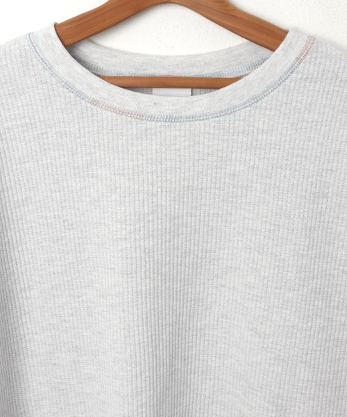 「ANME」 長袖カットソー M オートミール レディース_画像4