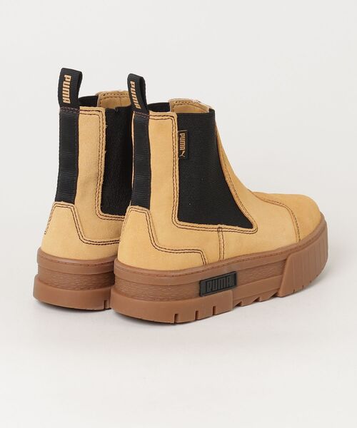 「PUMA」 ショートブーツ 23.5cm ベージュ系その他 レディース_画像2
