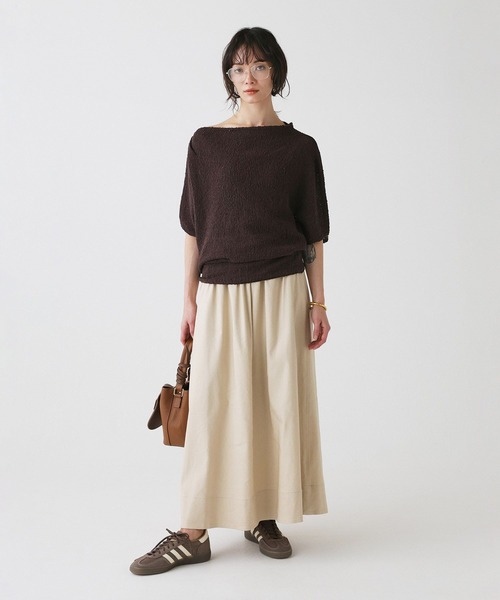 BABYLONE（バビロン） ロング スカート リネンレーヨンスカート