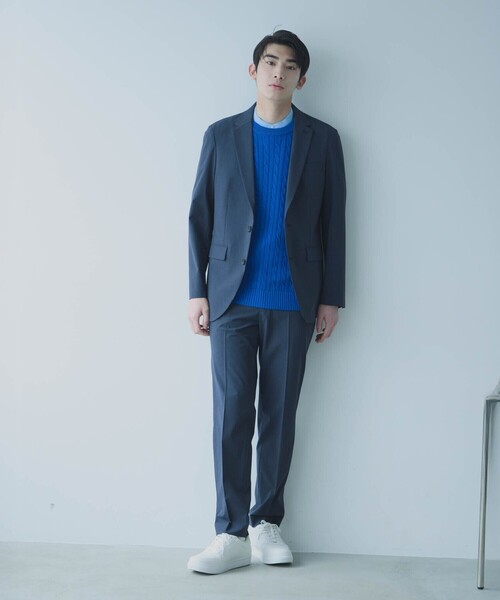 COMME CA ISM（コムサイズム） スラックス 「セットアップ対応」整