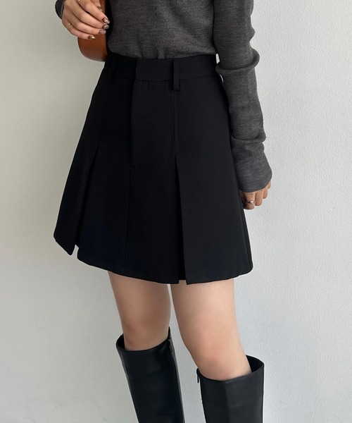 「callautia」 キュロット SMALL ダークブラウン レディース_画像2