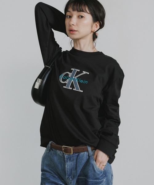 Calvin Klein（カルバン・クライン） tシャツ Monologo Long Sleeve 